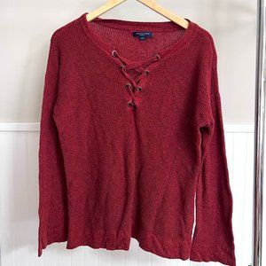American Eagle Tie Sweater